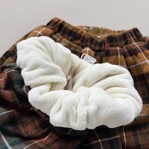 Cashmere Warm Plaid Pants